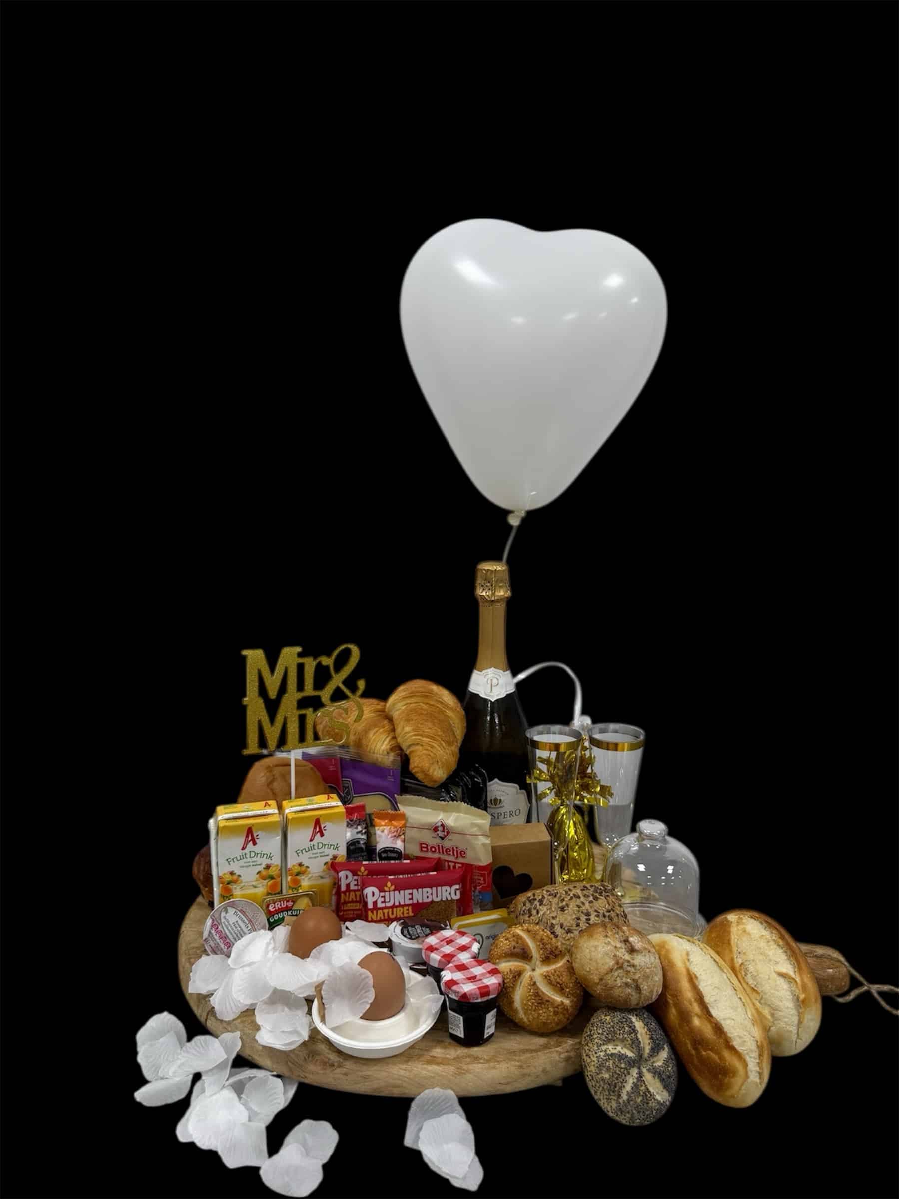 Huwelijks ontbijt voor 2